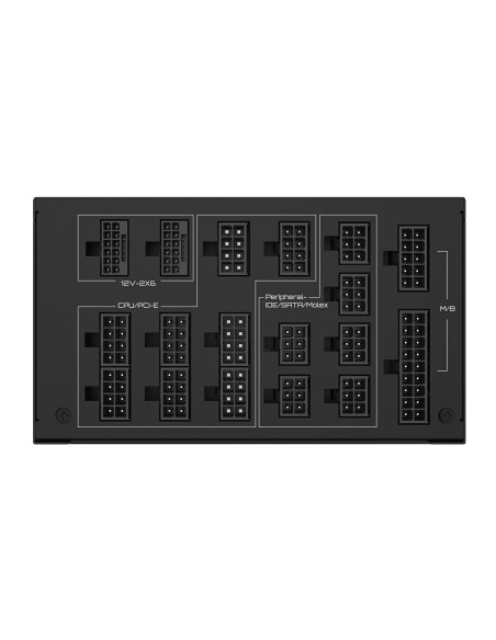 GIGABYTE UD1600PM PG5 1600W maitinimo blokas – modulinių kabelių jungtys
