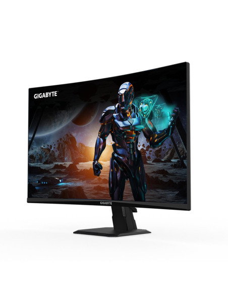 GIGABYTE GS27FC 27 colių lenktas žaidimų monitorius – monitoriaus vaizdas kampu