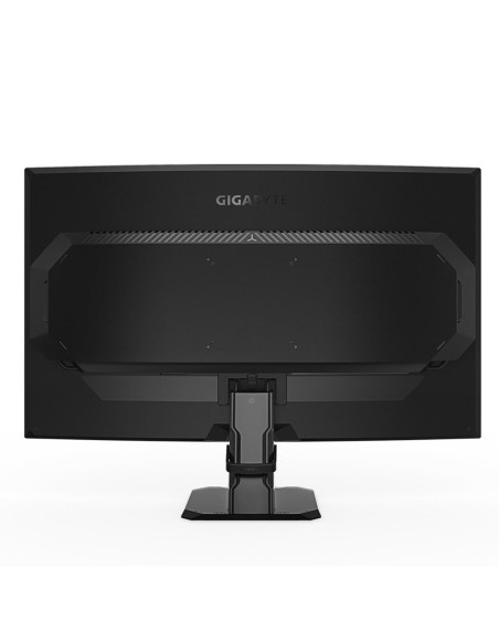 GIGABYTE GS27FC 27 colių lenktas žaidimų monitorius – galinis skydelis ir stovas