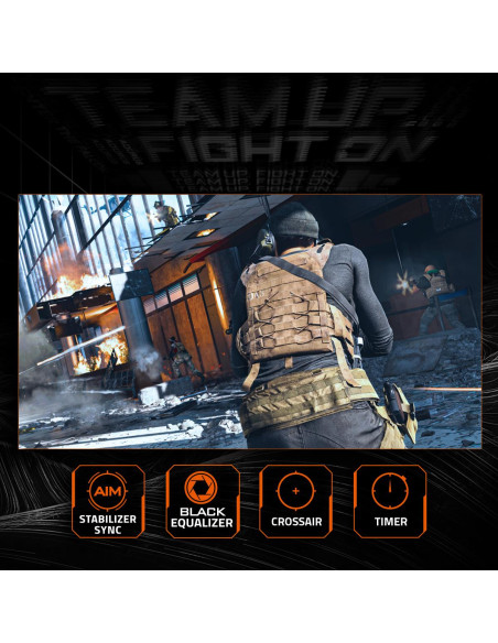 GIGABYTE GS27QA 27 colių QHD IPS žaidimų monitorius – žaidimų funkcijų pristatymas