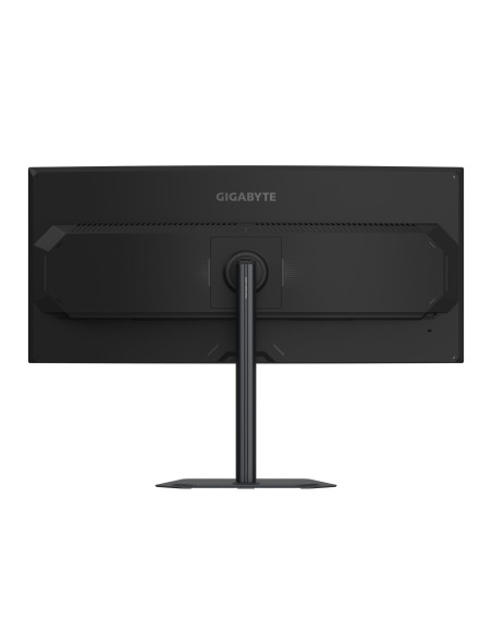 GIGABYTE G34WQC2 34 colių lenktas UltraWide QHD monitorius – galinis skydelis ir stovas