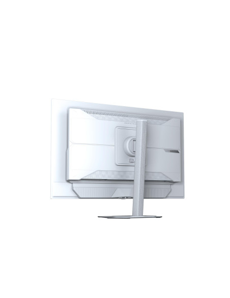 GIGABYTE MO27Q2A ICE 27 colių QD-OLED QHD monitorius – galinės pusės vaizdas kampu