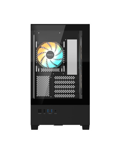 GIGABYTE C201 PANORAMIC kompiuterio korpusas – priekinis stiklo skydelis