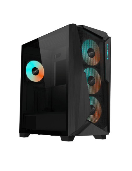 GIGABYTE C301G V2 BLACK kompiuterio korpusas – bendras vaizdas kampu