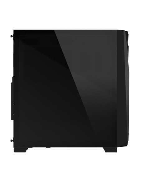 GIGABYTE C301G V2 BLACK kompiuterio korpusas – šoninis stiklo skydelis