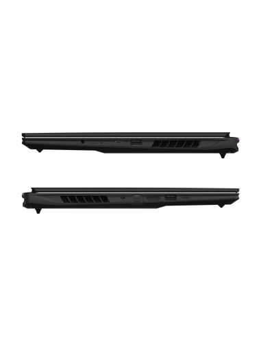 GIGABYTE AORUS MASTER 16 RTX 5090 nešiojamas žaidimų kompiuteris – šoninės jungtys ir korpuso profilis